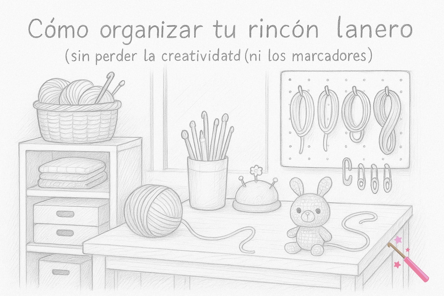 Cómo organizar tu rincón lanero