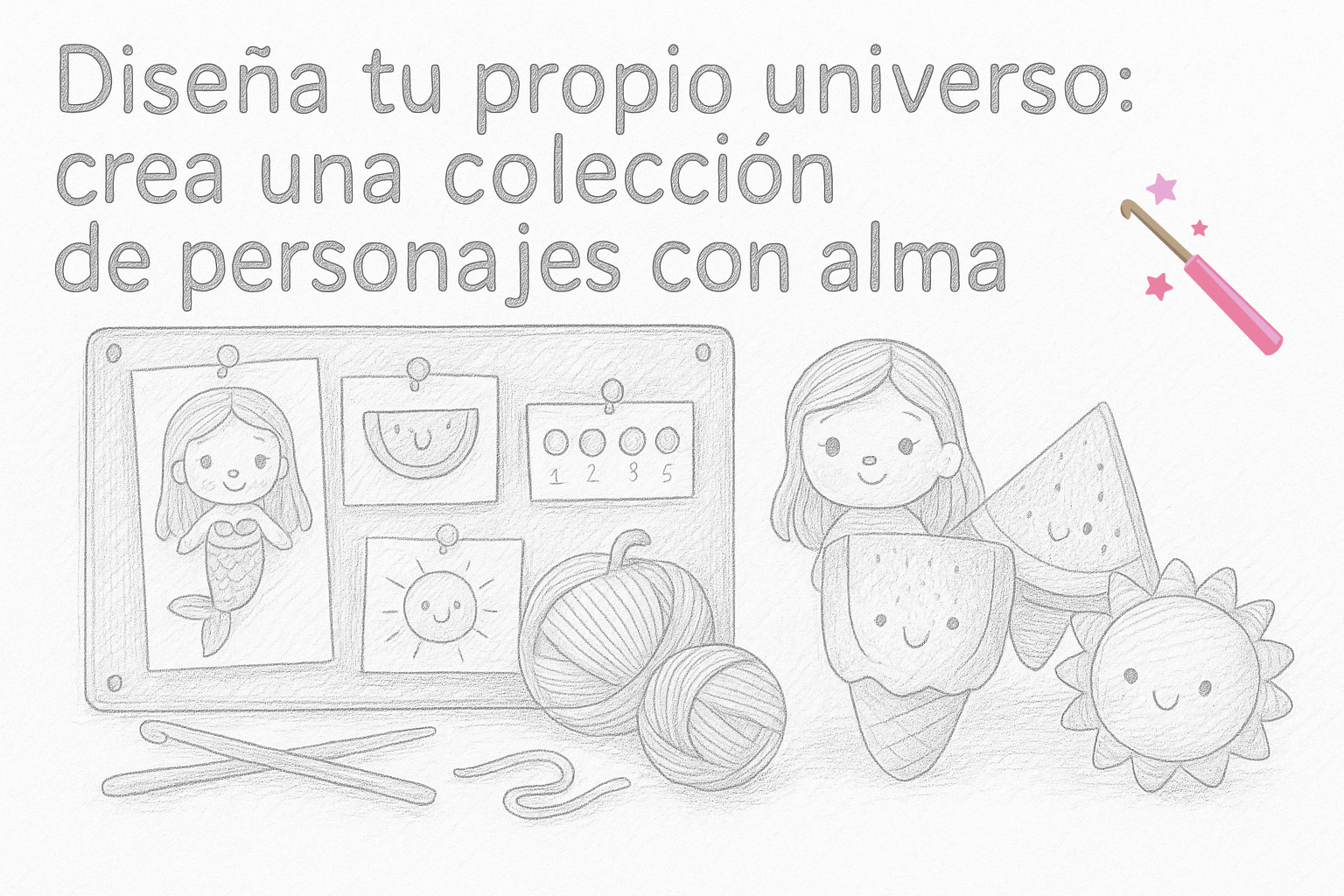 Diseña tu propio universo: tips para crear una colección de personajes con alma